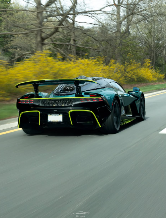 Aston Martin Vulcan rolling shot