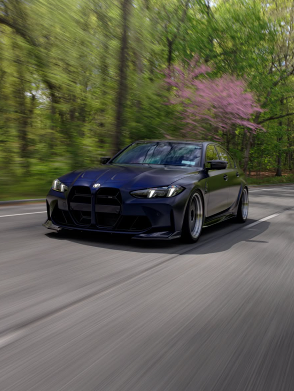 BMW M3 in blue