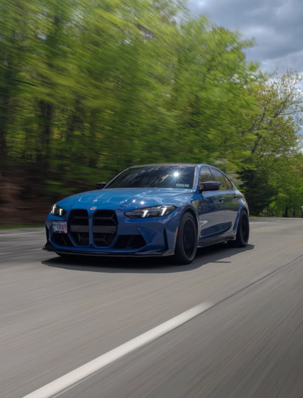BMW M3 in Portimao Blue